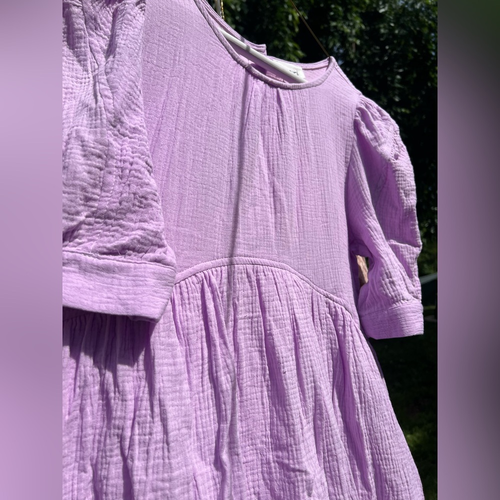 &Merci Lavender Babydoll Dress